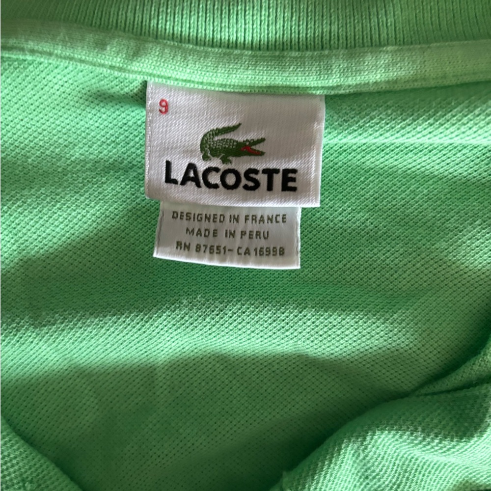 Lacoste polo. Men’s XXL.